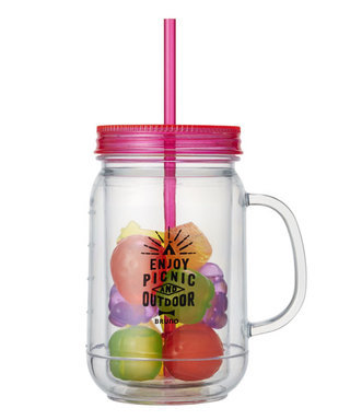メイソンジャーwithフルーツアイスキューブ