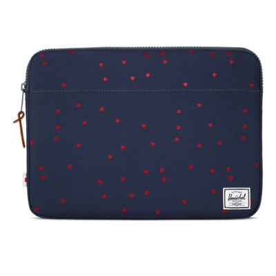 Herschel Supply Co. 11インチ Anchor Sleeeve for MacBook Air - Navy Heart
