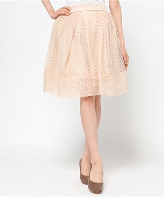 オパールオーガンジースカート