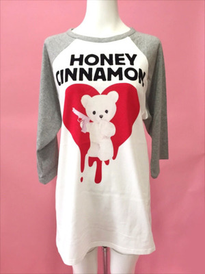 スナイプBEARラグランT