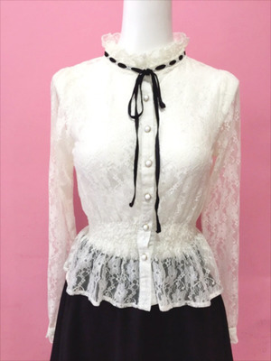 レースレディブラウス