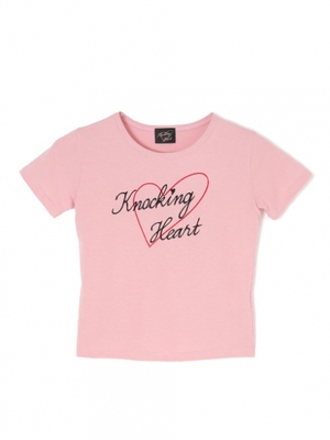 【中村 里砂コラボ】ハート刺繍TEE