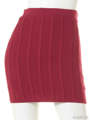 Lily Brown (リリーブラウン)  ニットミニスカート