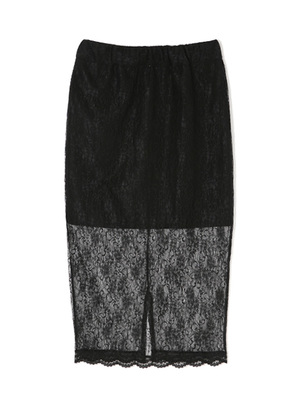 レースペンシルスカート