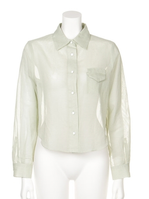 コットンオーガンシャツ