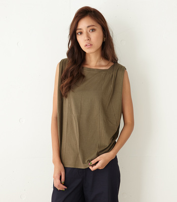 MOUSSY DARTS SIMPLE N／S TOPS