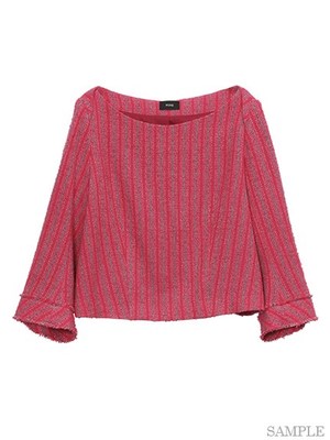 ストライプジャガードTOPS