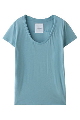 The Virgnia ファブリックコンビTシャツ