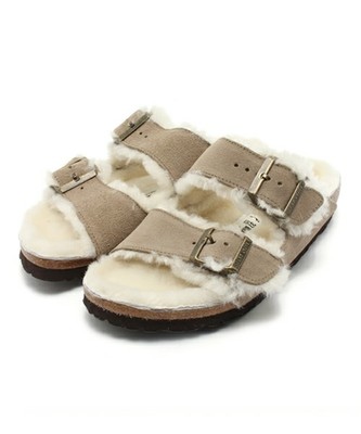 ARIZONA SUEDE FUR Taupe