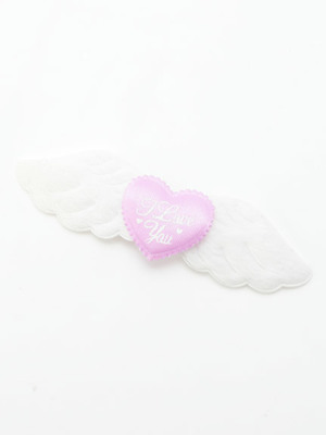 フライングハートバレッタ