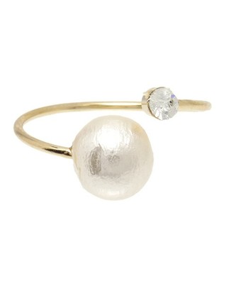 Soffitto / コットンパール×ガラスリング