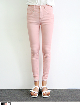 ★定番アイテム★コットンMIXスキニーパンツ