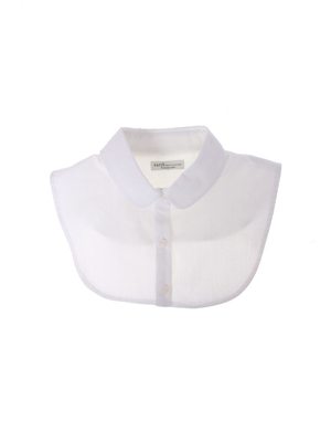 ラウンドカラー付け衿