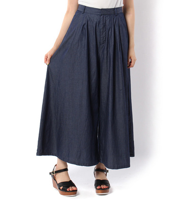 コードストライプワイドパンツ