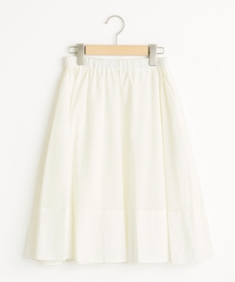 Perle Peche ブロードギャザースカート