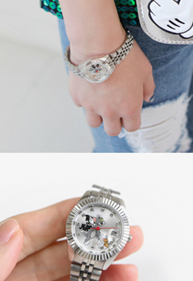 トム&ジェリーメタルウォッチ