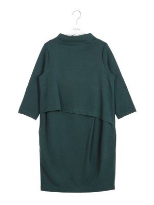 フロント斜めジャージワンピース