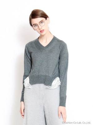 クロシェヘムプルオーバー