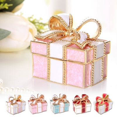 プレゼントボックス 全5色 ジュエリーボックス