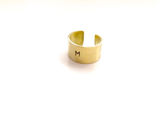 brass 2way イニシャルリング