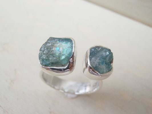 天然石＊リング＊ 13号 アパタイト ステアリングシルバー925 