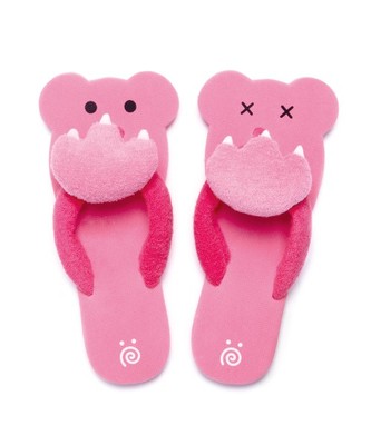 くまのあしのビーチサンダル