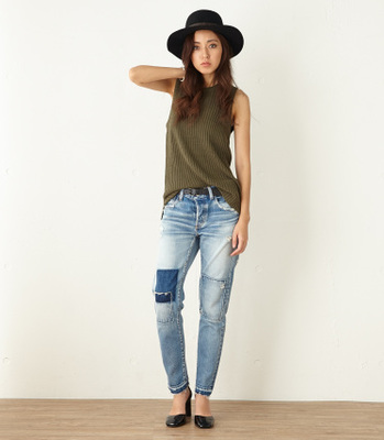 MV Newark Patched Tapered