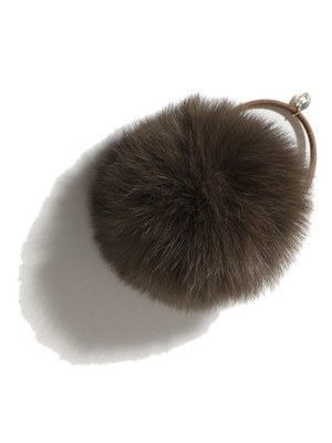 ラビットファーヘアゴム