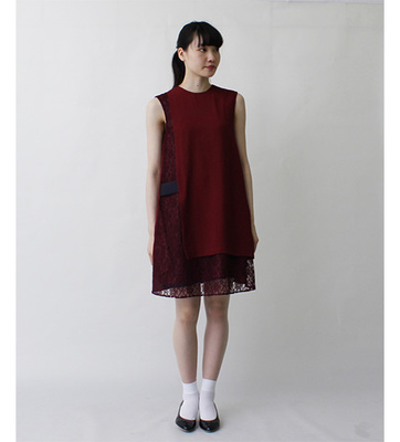 エリーザサテン×レース　かさねドレス