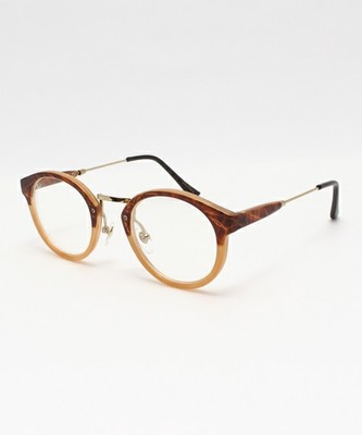 Lily Brown バイカラーボストンメガネ