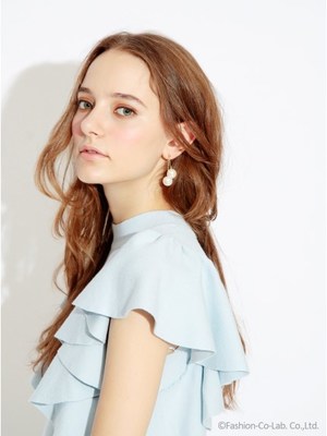 ビックパールイヤリング