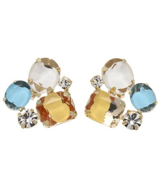 カラフルビジュイヤリング