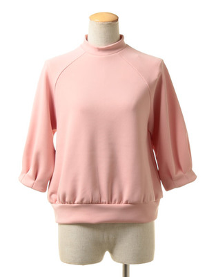 ハイネックラグラントップス