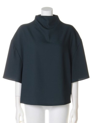 スタンドネックブラウス