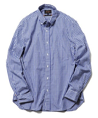 BEAMS PLUS / ブロード ギンガムチェック BDシャツ