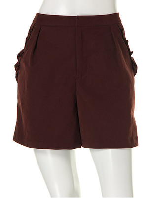 スエード風ショートパンツ/Apuweiser-riche