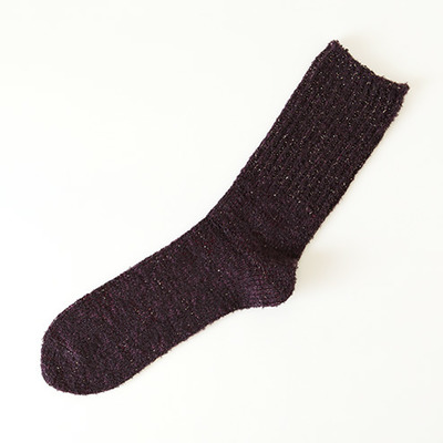 靴下屋 / 011140325  ふわふわラメソックス