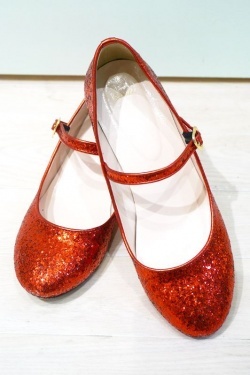 glitter shoes(レッド) sizeM