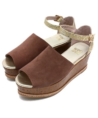 【WANO NANO】厚底ストラップサンダル