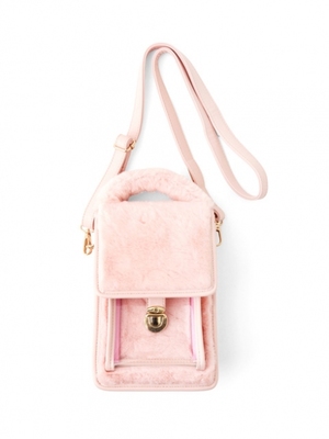 ファーコンビバッグ