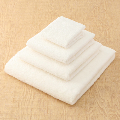 FEマシュマロパイル フェイスタオル アイボリー