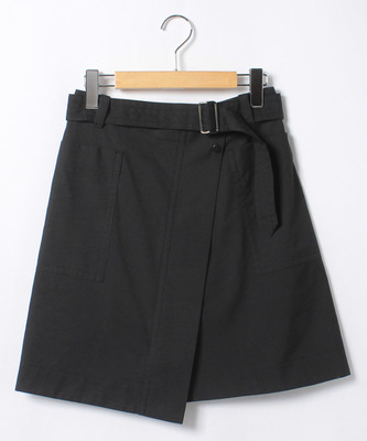 コットンナイロンオックス ラップスカート