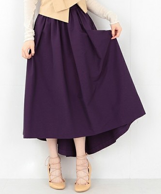 ロングテール ギャザースカート