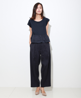 裾フレアTEE/全2色