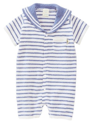 moco moco'アクアドライ'babyマリンロンパース