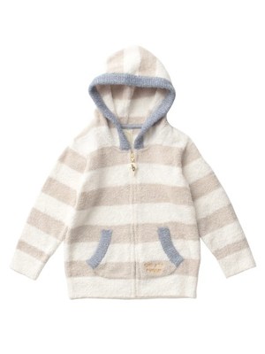 moco moco’スムーズィー’baby2ボーダーパーカ