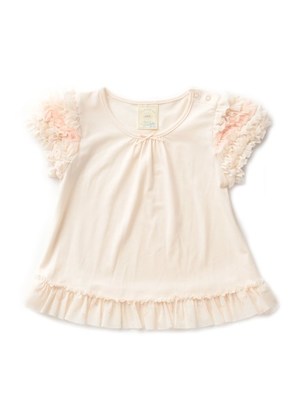 リトルフラワーチュールbabyTシャツ