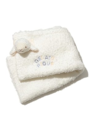 moco moco’パウダー’babyシープブランケット
