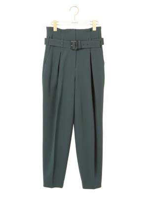 ハイウェストタックパンツ