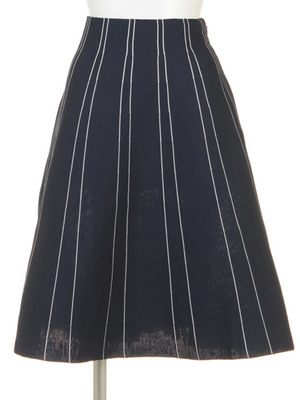 ストライプニットSK